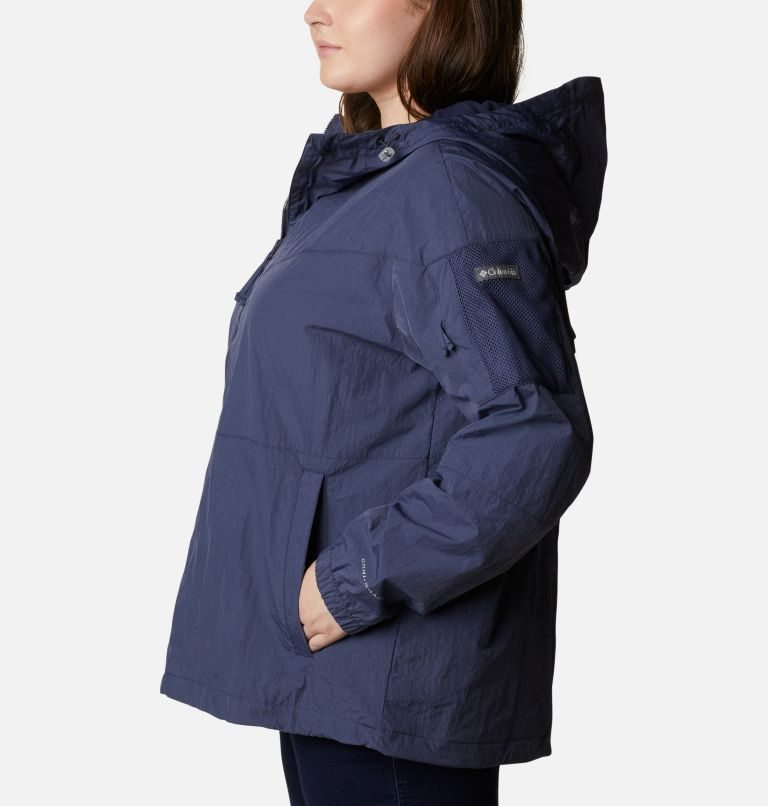 Women's Columbia Wallowa Park Lined Jackets Navy | Plus Size CA-N385L